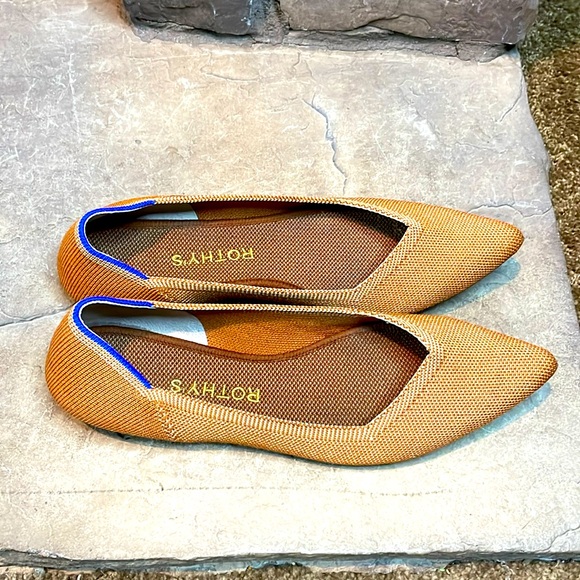 Rothy’s The Point Fawn size 7 - Picture 1 of 6